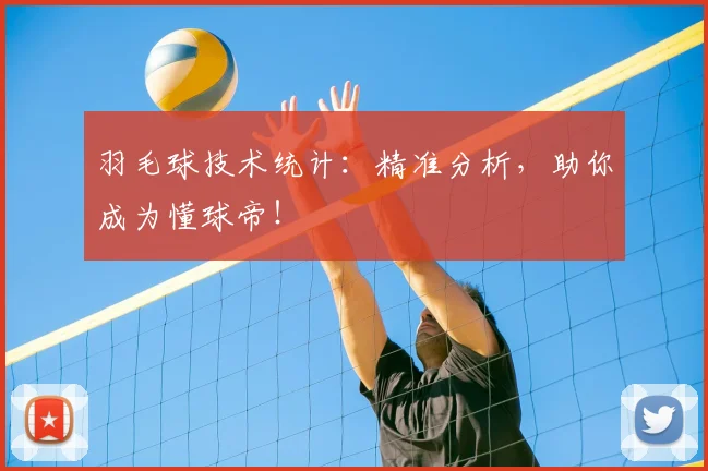 羽毛球技术统计：精准分析，助你成为懂球帝！