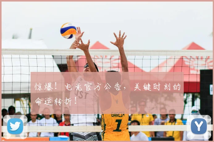 惊爆！电竞官方公告，关键时刻的命运转折！